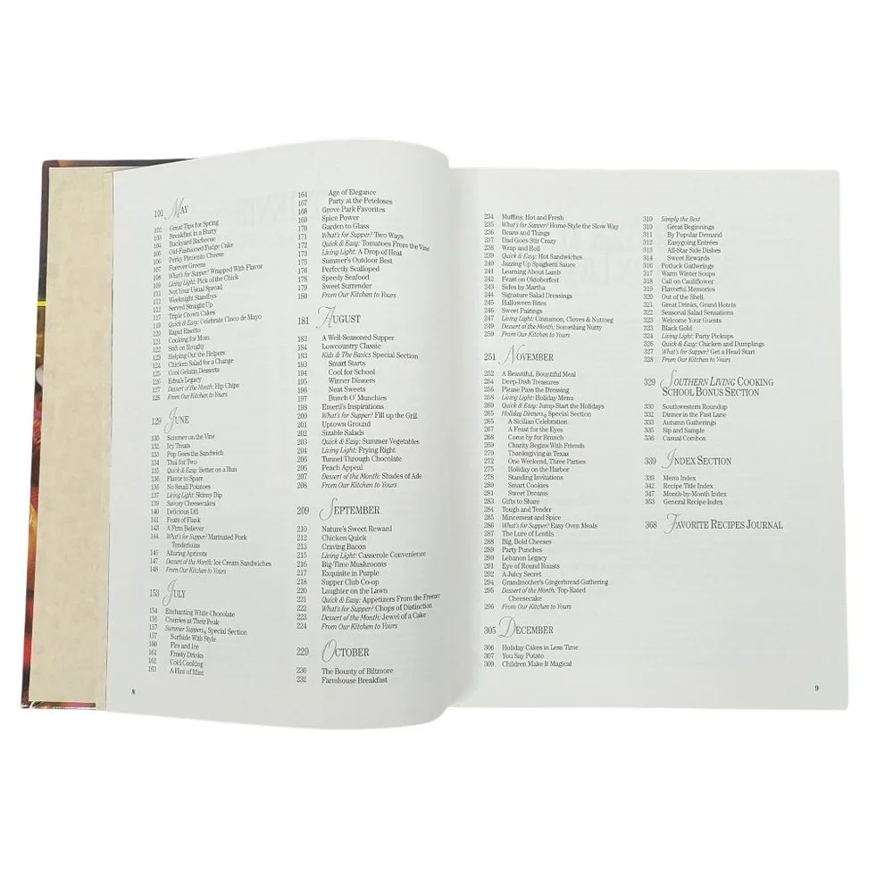 Southern Living 1999 Annual Recipes Every Single Recipe Hardcover Oxmoor House